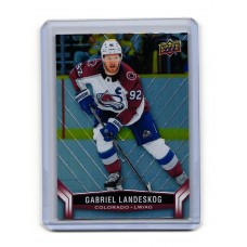 92 Gabriel Landeskog Base Card 2023-24 Tim Hortons UD Upper Deck 